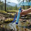 Portable Outdoor Water Filter With Technology For Emergency Survival And Camping Use