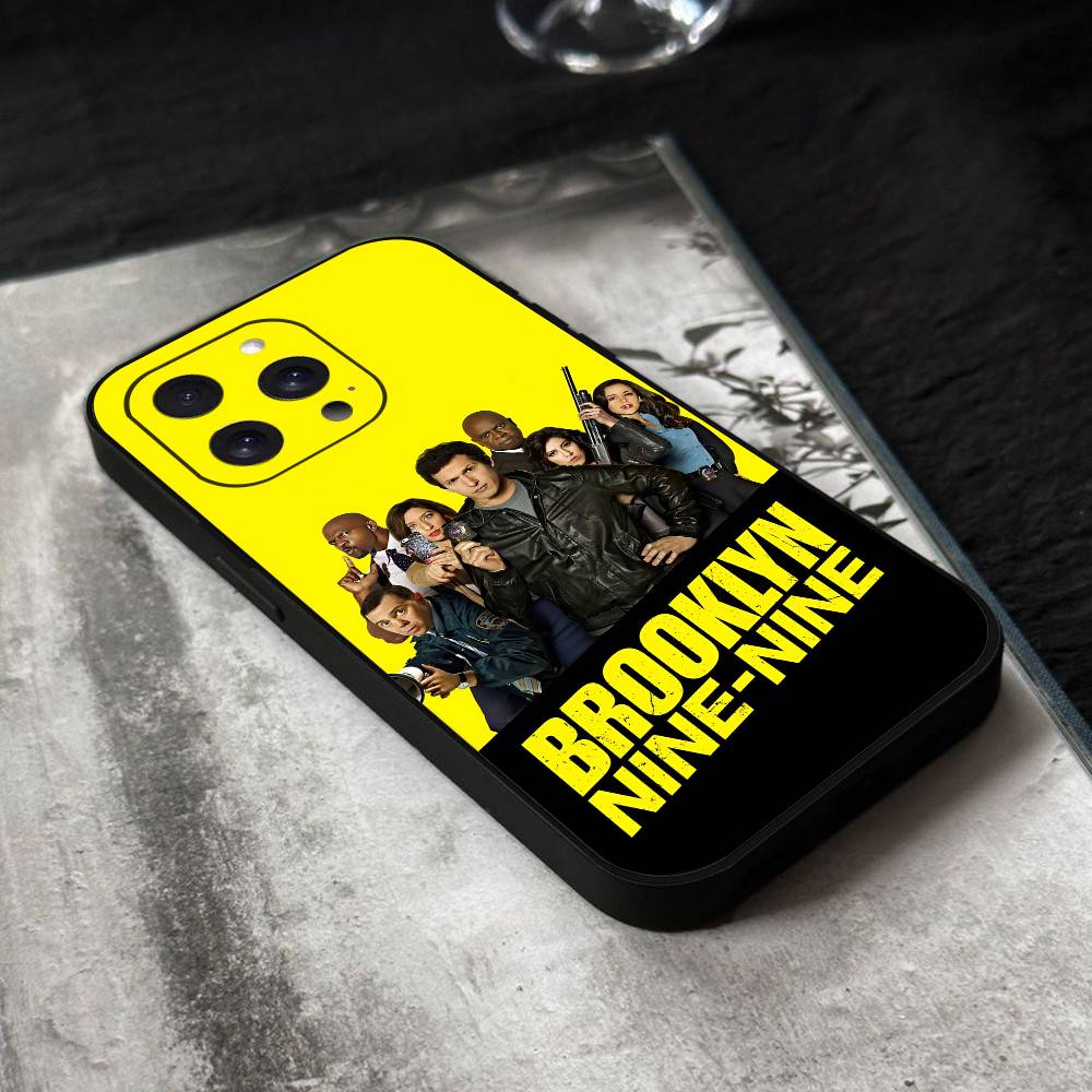 

Brooklyn Nine Nine 99 Phone Case Black Silicone Soft Shell For IPhone 17 16 15 14 13 12 11 Air Pro Max Plus Hot Sale iphone 13 Pro