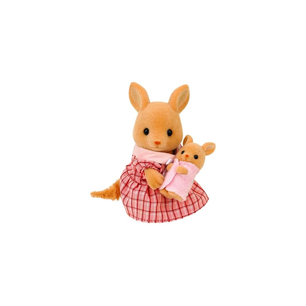 Sylvanian Families Kangaroo Family Doll Set 3+ Years Old Toy for Dollhouse EPOCH