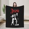 Dracula Flannel Blanket Soft Durable Throw Blanket for Home Decor Decorative Fashion Bedspread Sofa Bed Cover