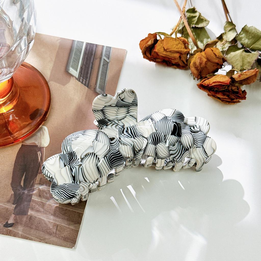 High-end Multi-color Acetate Hair Claw Clip For Chic Hairstyles And Fashionable Looks