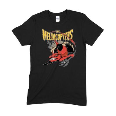 Rare The Hellacopters Cotton Men All Size 9D627 Unisex T-Shirt