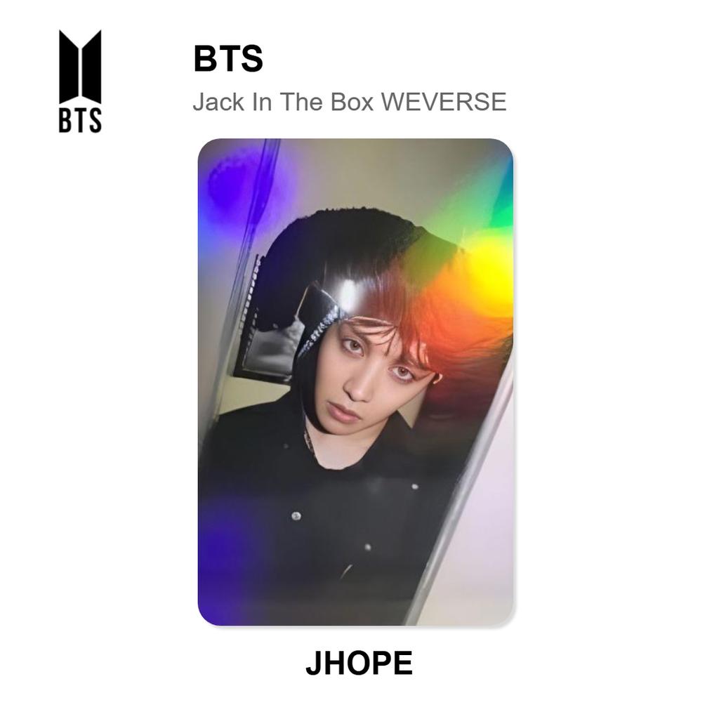 BTS Jack In The Box WEVERSE Official Photocard