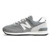 New Balance נעלי ספורט לשני המינים 574 אפור לבן U574TG2