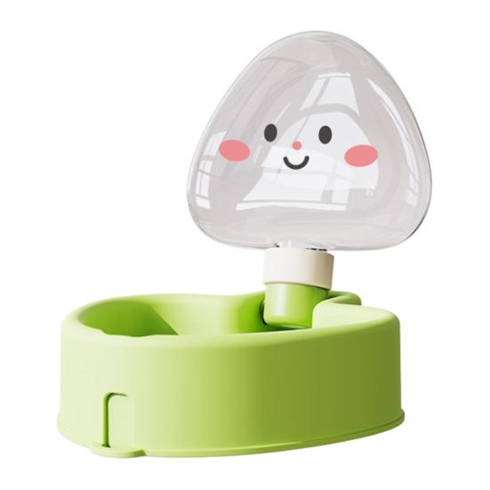 Pet Water Bottle Foldable Dog Water Bottle Leak-Proof Dog Water Dispenser зелёный