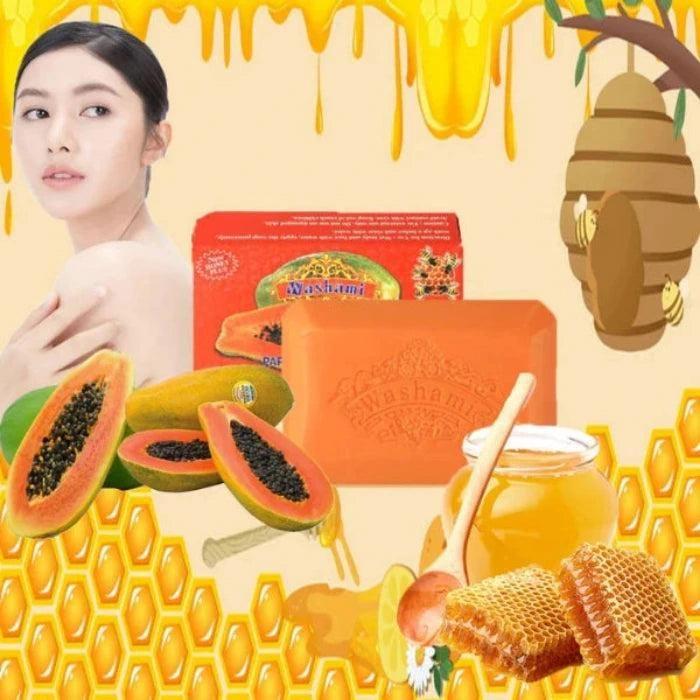 Brightening Soap - Asantee - Papaya - 135 G - Unisex - Beauty and Perfume