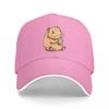 Capibara Ama il Bubble Tea Cappellini Termici Snapback Cappellini da Baseball Traspiranti Casual Casquette da Esterno per Uomini e Donne