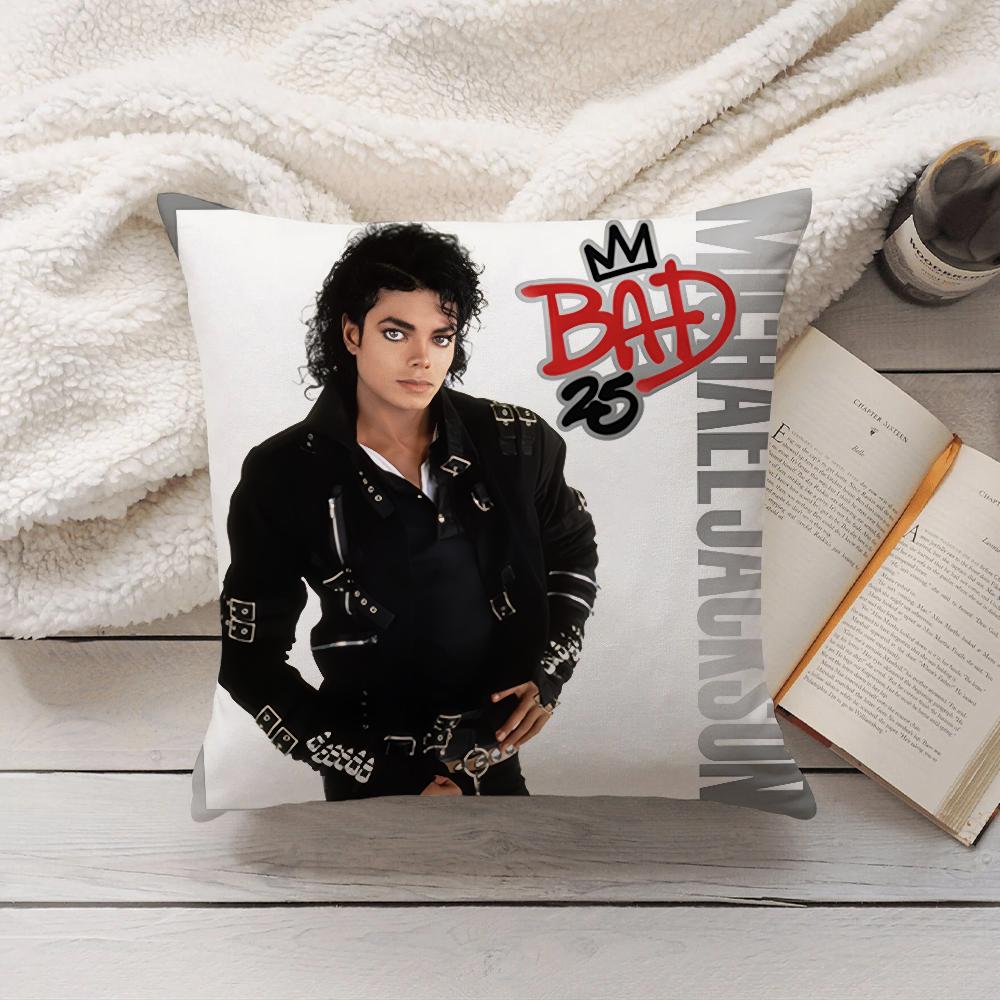 Singer Michael Joseph Jackson Pillow Case Home Decoration Cushion Cover Suitable For Bedroom Car Office Sofa