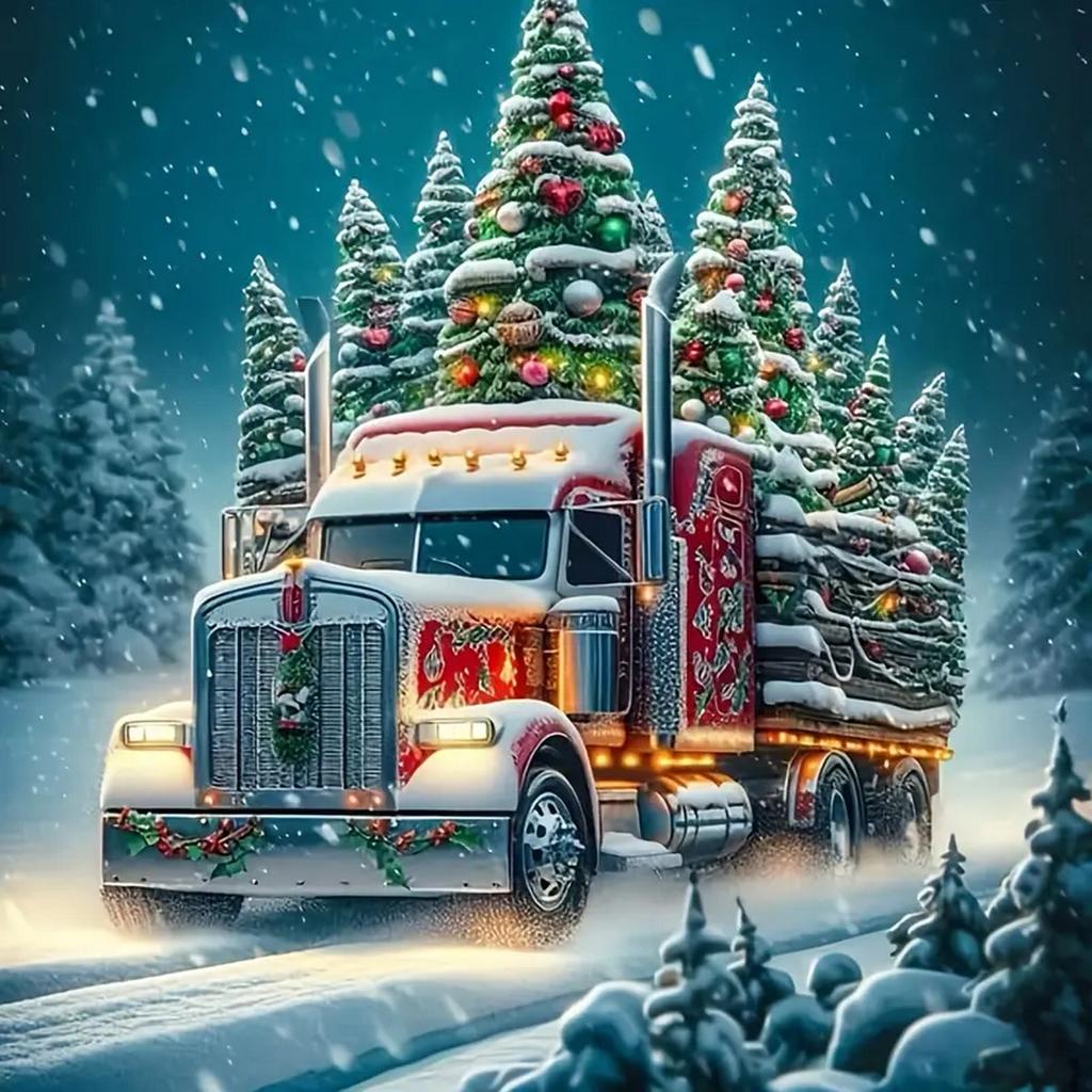 DIY Full Round Diamond Painting Cross Stitch Merry Christmas Santa Claus Snowman Home Decoration Arts Diamond Painting 5d Diamond Art Painting