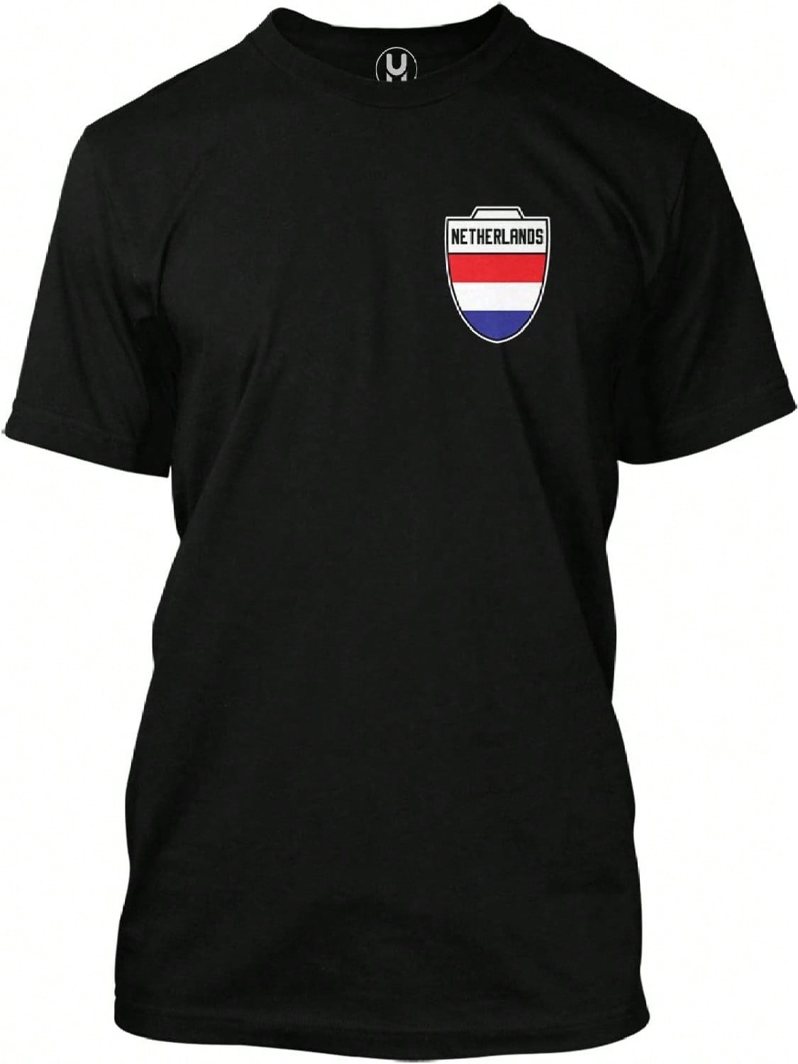 Netherlands Football Jersey - Dutch National Soccer unisex s T-Shirt (Black, Large) S разноцветный