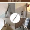 Automatic Easy To Install Slow Tatami Mat Safety Air Pressure Rod Hydraulic Lever Hinges Gas Struts