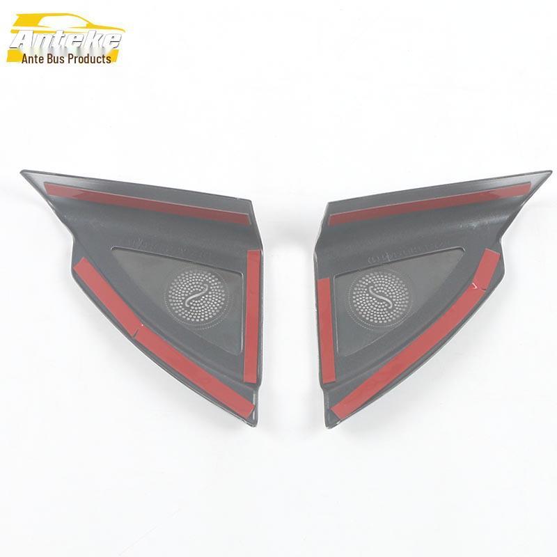 Блестки для передних треугольных динамиков для 2022 Highlander: Декоративные наклейки на стойку А и центральную консоль