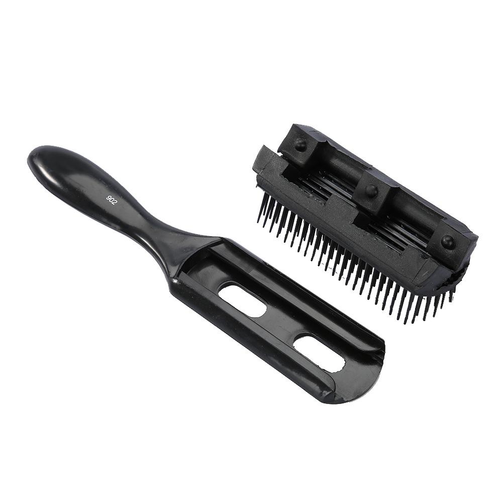 Hairstyle Comb Hairdressing Comb Nine Row Curly Hairstyle Massager Anti Static Salon Hairbrush