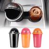 1pc ABS Portable Car Trash Bin Can Rubbish Container Storage Box Bucket For Alfa Romeo 147 159 Sportiva Stelvio Auto Accessories ghi855