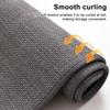 Linen Floor Mat 23.6"x15.8" Non Slip Kitchen Rug Absorbent Quick-Dry Bathroom Mat for Home Office Entrance Entryway Bedroom