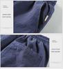 Men's Loose Cotton & Linen Casual Summer Straight Pants, Nine-Point Thin Style