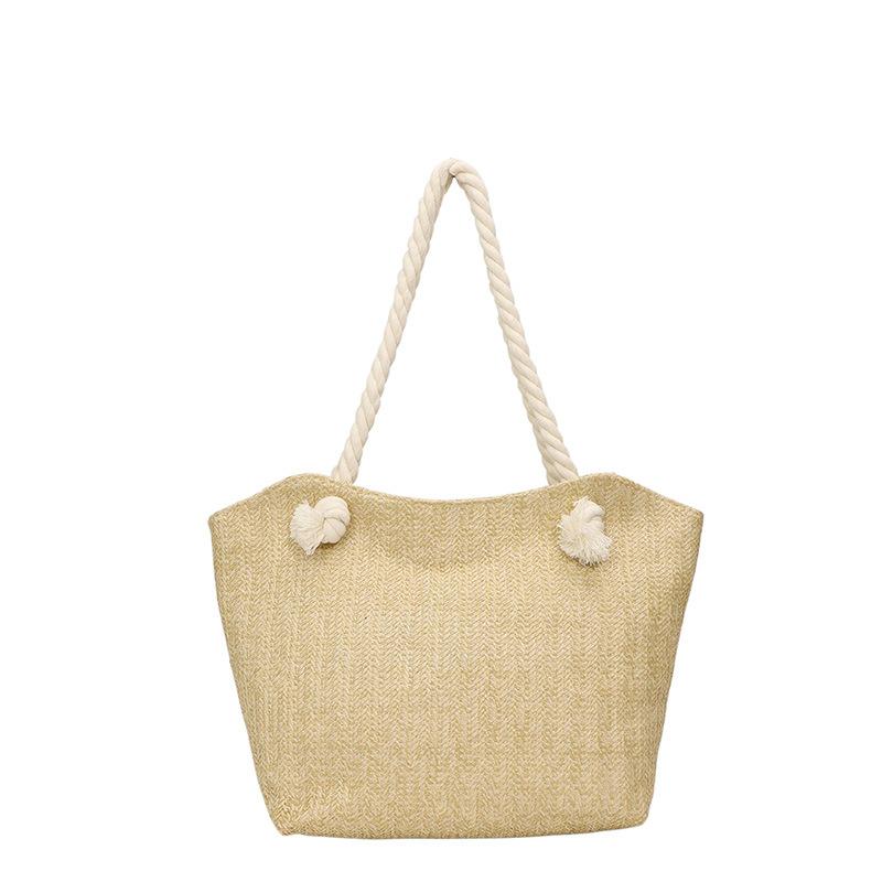 

Trendy and fashionable straw bag, new large-capacity shoulder tote bag, small fresh underarm woven handbag for women хакі