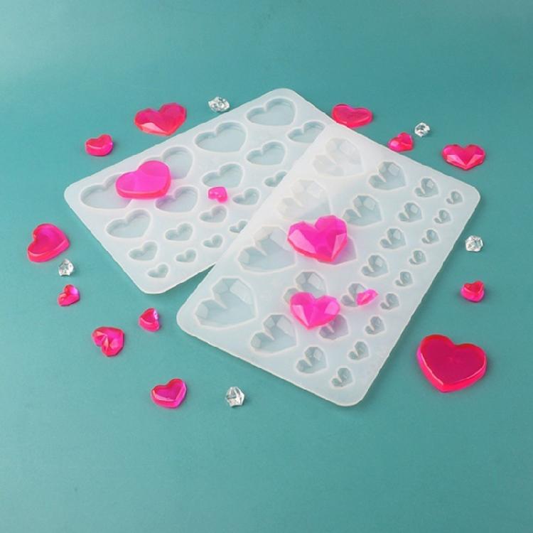 Crystal Epoxy Resin Mold Earrings Pendants Casting Silicone Mould DIY Crafts