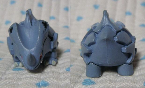 TAKARA TOMY 3D Encyclopedia 8 Figures Production Pokémon Pokémon Vol. (2 Figures) [Rhyhorn & Rhydon] @Early