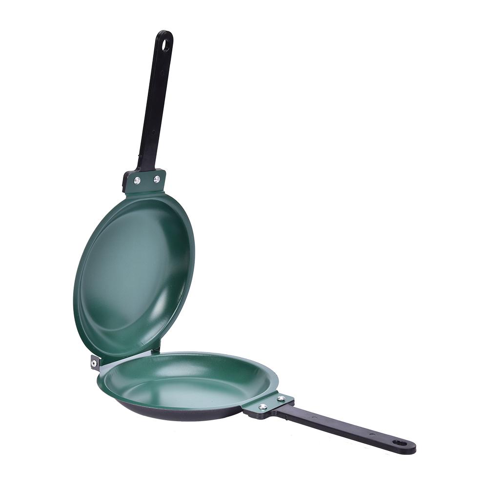 Oboustranná nepřilnavá keramická vrstva Sklápěcí pánev Palačinkovač Nádobí