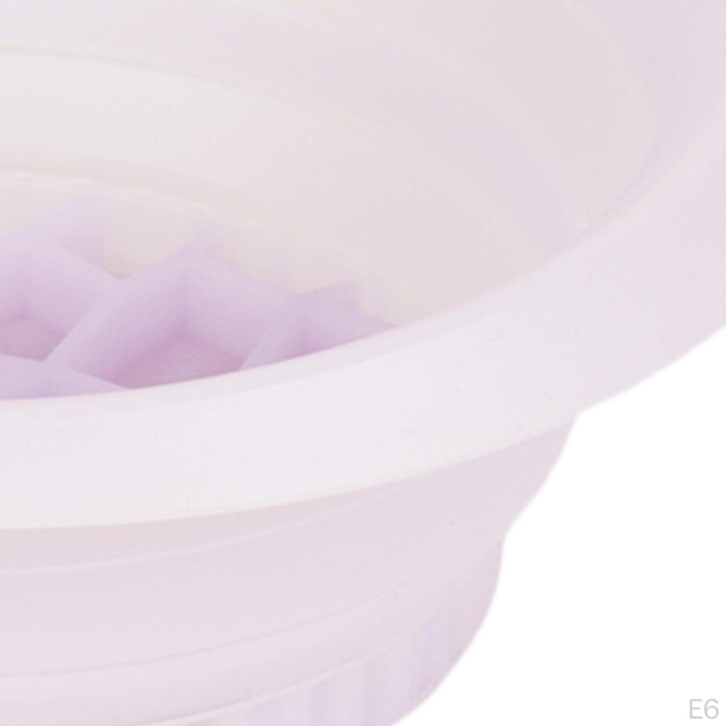 Foldable Wash Basin Ice Beverage Tub Dish Lightweight Portable Folding Washbasin Bucket