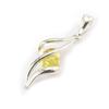 Les Trésors De Lily [K0592] - Pendentif Argent 'Inspiration' ambre jaune