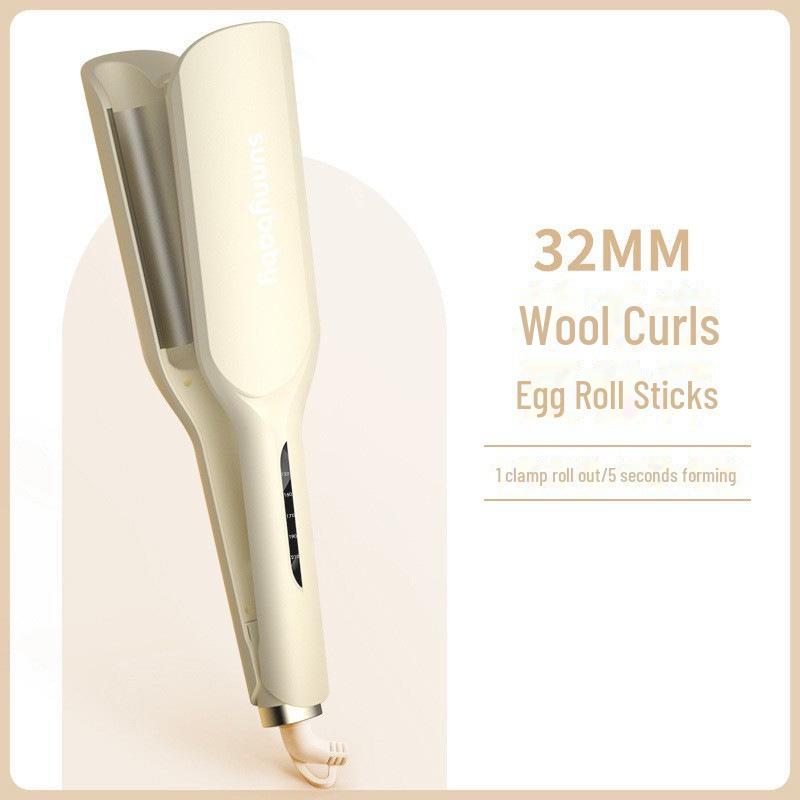Mini Portable Wet/Dry Dual-Use Egg Curling Iron with Negative Ions