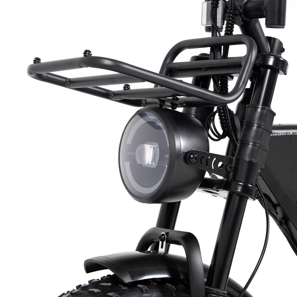 ATLASTREK V8 MAX Fully-Suspension Elektrofahrrad mit 48V 15AH Akku, Shimano 7-Gang