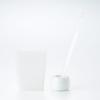 MUJI Tragbarer Silikonbecher - 65 x 12 x 82mm Faltbarer Reisebecher, Japan