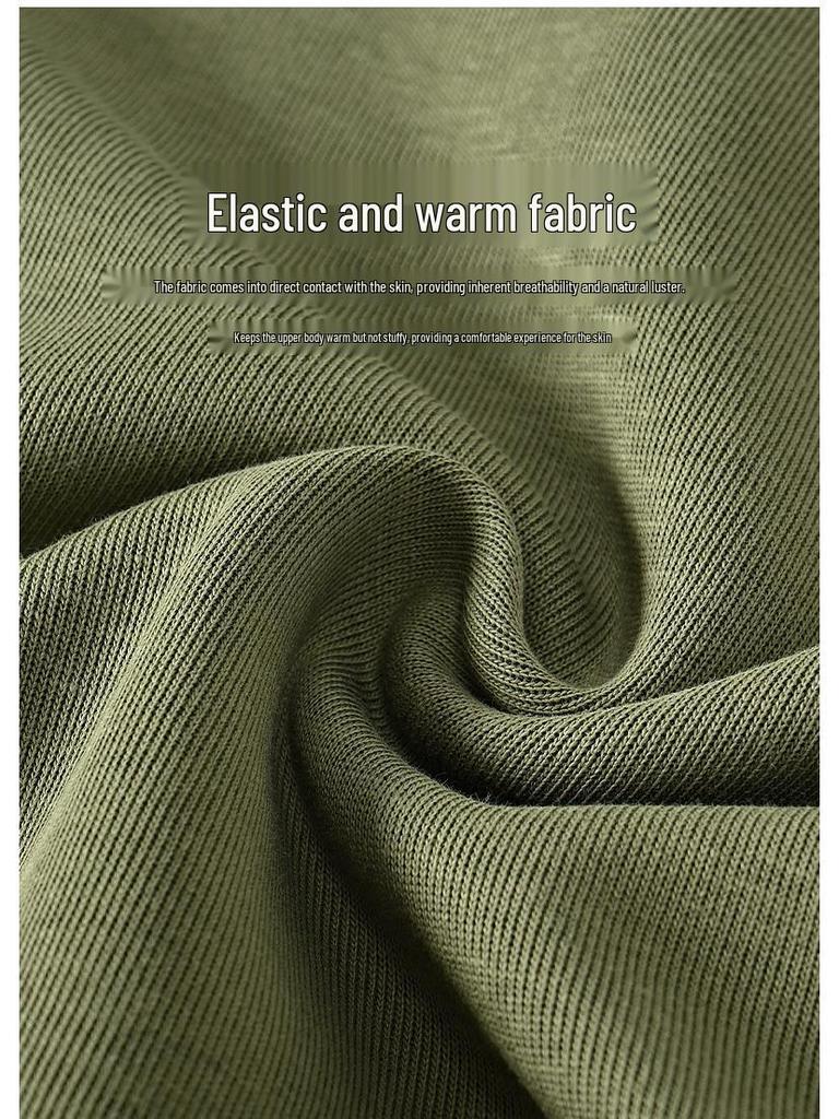 Sweatshirt épais à col rond pour homme Paisenlong 2025: Tendance Européenne & Américaine Automne/Hiver pour l'Âge Moyen à Avancé