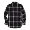 Men's Casual Fashion Plaid Long Sleeve Shirt Men's Pocket Button Shirt