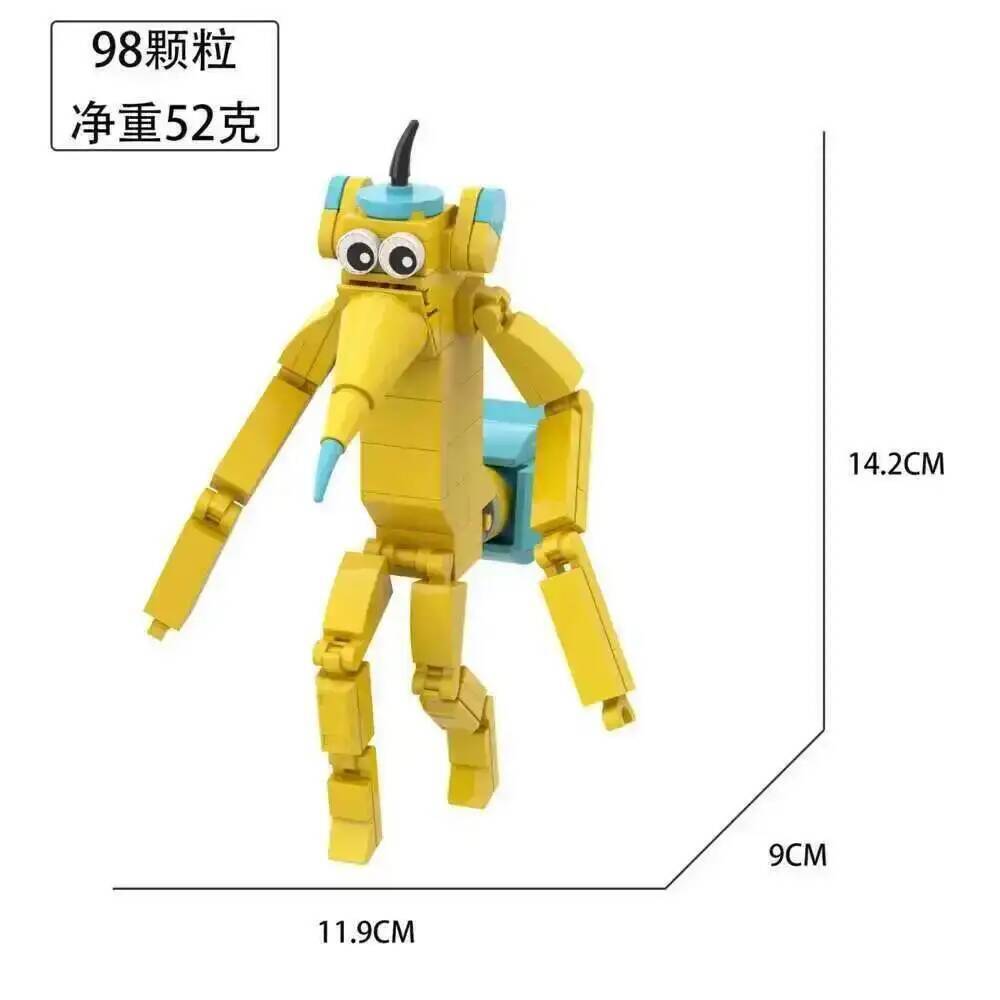 Banban Bahçesi 8 Blok Banban Bahçesi 0 Yapı Blokları Truffletoot Flumbo Syringeon Bittergiggle Jester Dadadoo Blok Oyuncak