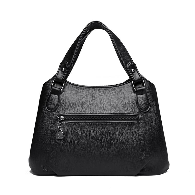 Ladies' Simple Solid Color Tote Bag, Fashionable Pleated Shoulder Bag, Multi Pocket Casual Daily Crossbody Bag Suitable for Daily Use and Shopping