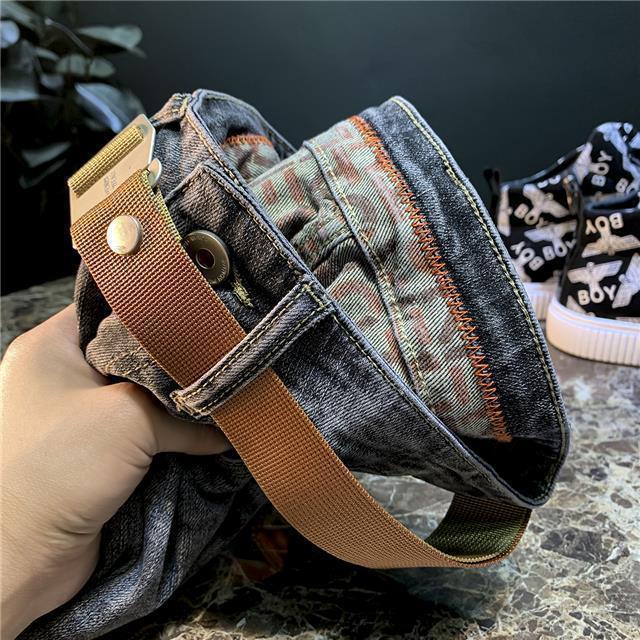 Men's Versatile Nine-Point Casual Jeans