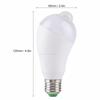 AC 85 - 265V LED Light Bulb 350 Degree Rotating Motion Sensor Bulb Lamp  Hallway