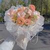 2 Meters Flower Lace Pearl Fabric Edge Gauze Diy Crafting Supply 11Cm Wide Gift Package Flower Packaging Flower Shop Supplies
