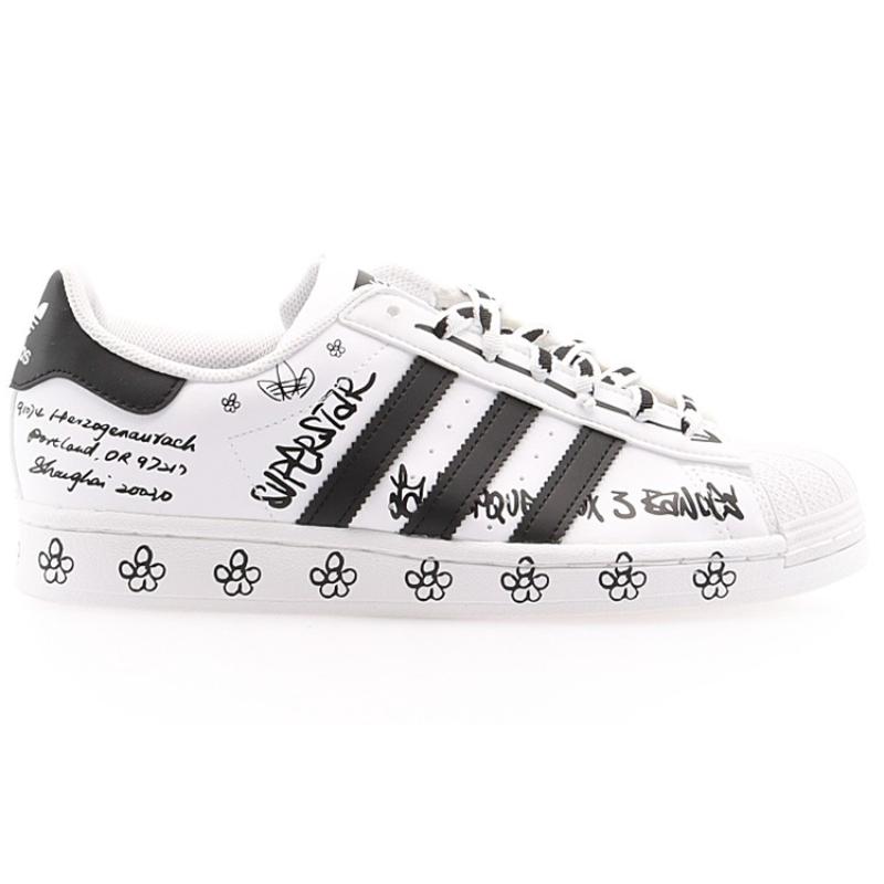 Adidas Superstar 'Sharpie Pack Graffiti White Black' Sneakers GV9804