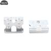10Pcs Aluminum Alloy PV Solar Panel Drain Clips Aluminum For 30/33MM High And Low Temperatures Solar Water Drainage Clamp Set