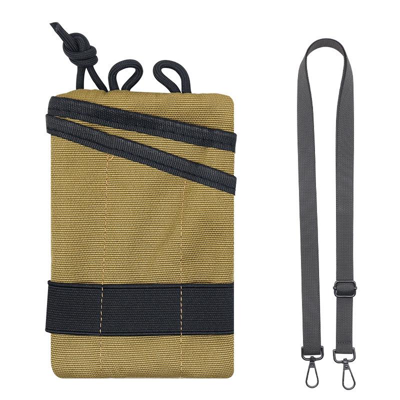 Camouflage Tactical EDC Tool Kit: Portable Outdoor Camping & Hiking Multifunctional Key Storage Bag.