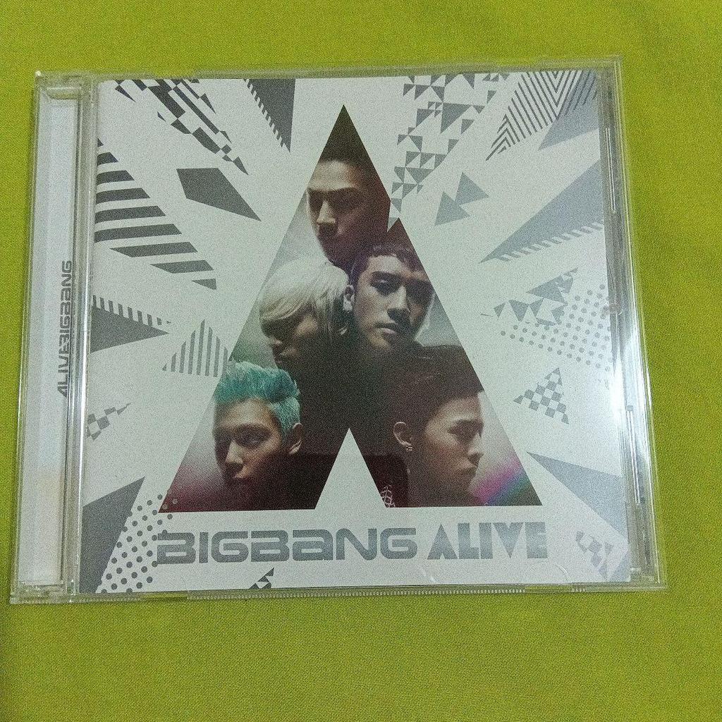 [USED] BIGBANG ALIVE First Press Limited Edition CD x 2DVD with Photobook
