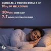 Carbamide Forte Melatonin 10 Mg Sleeping Pills with Tagar 250 Mg | Sleep Supplement for Men & Women - 60 Veg Tablets.