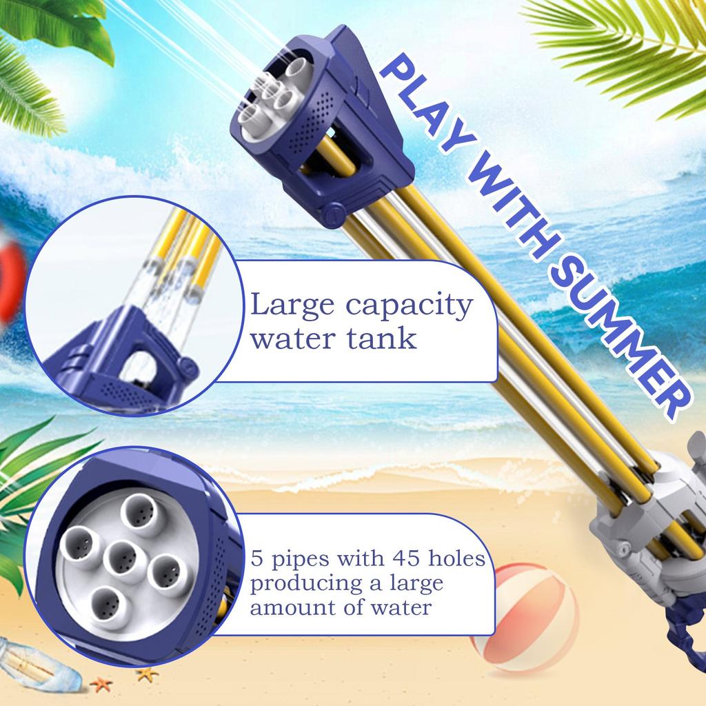 Super Squirt With Long Range, Summer Water Toy For Boys Girls And Adults Outdoor Pool/garden