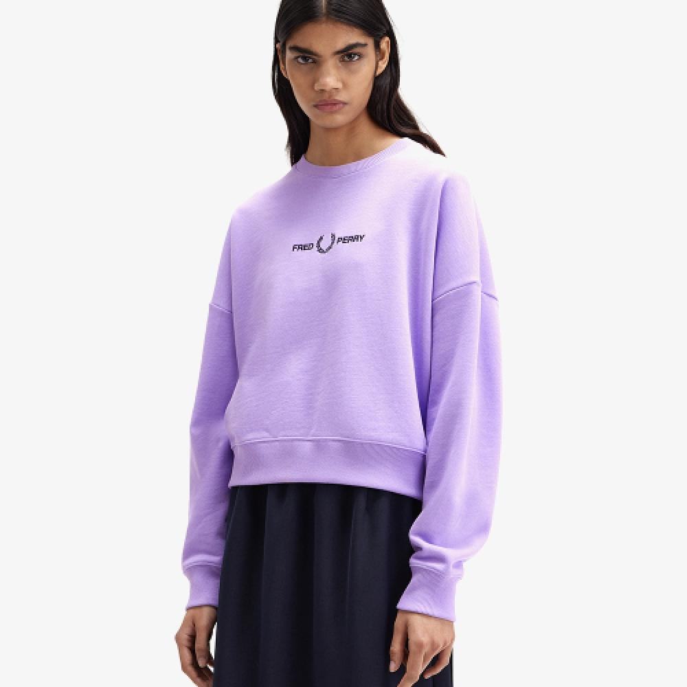 Fred Perry [womens] Branded Sweatshirt  X19  Afpf2433105 X19