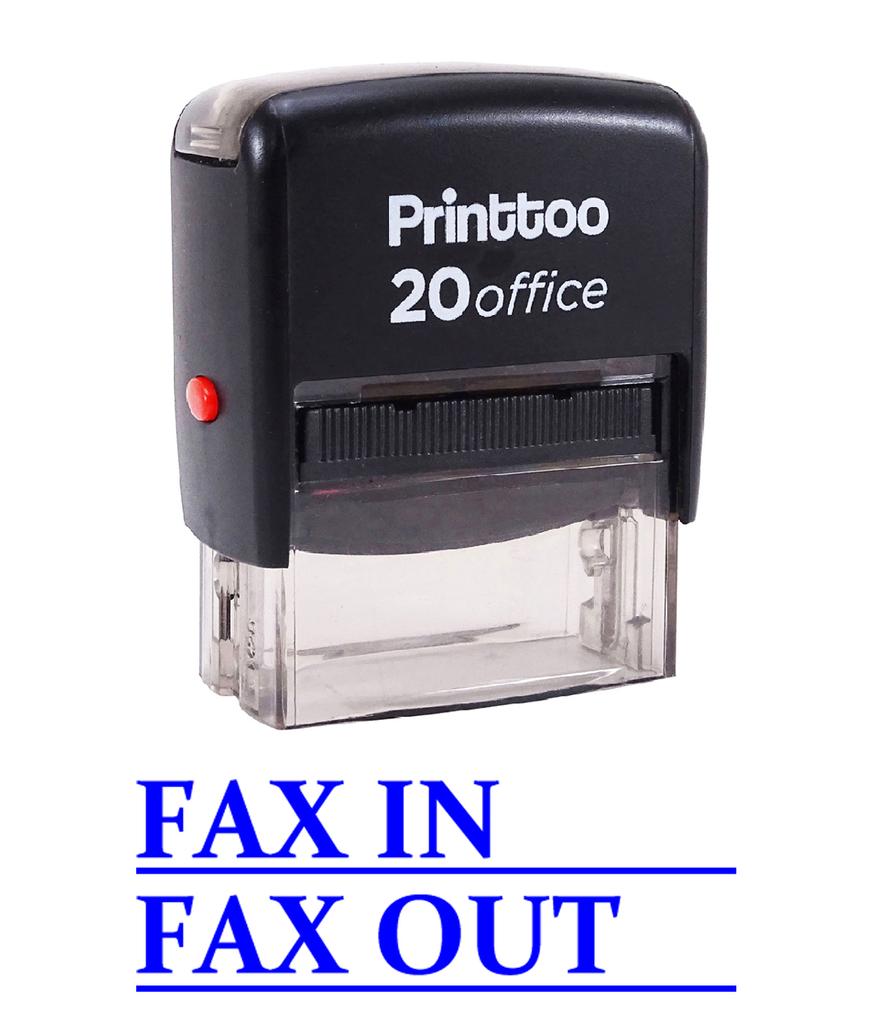 Printtoo Self Inking Rubber Stamp Office Stationary FOR DEPOSIT ONLY Custom
