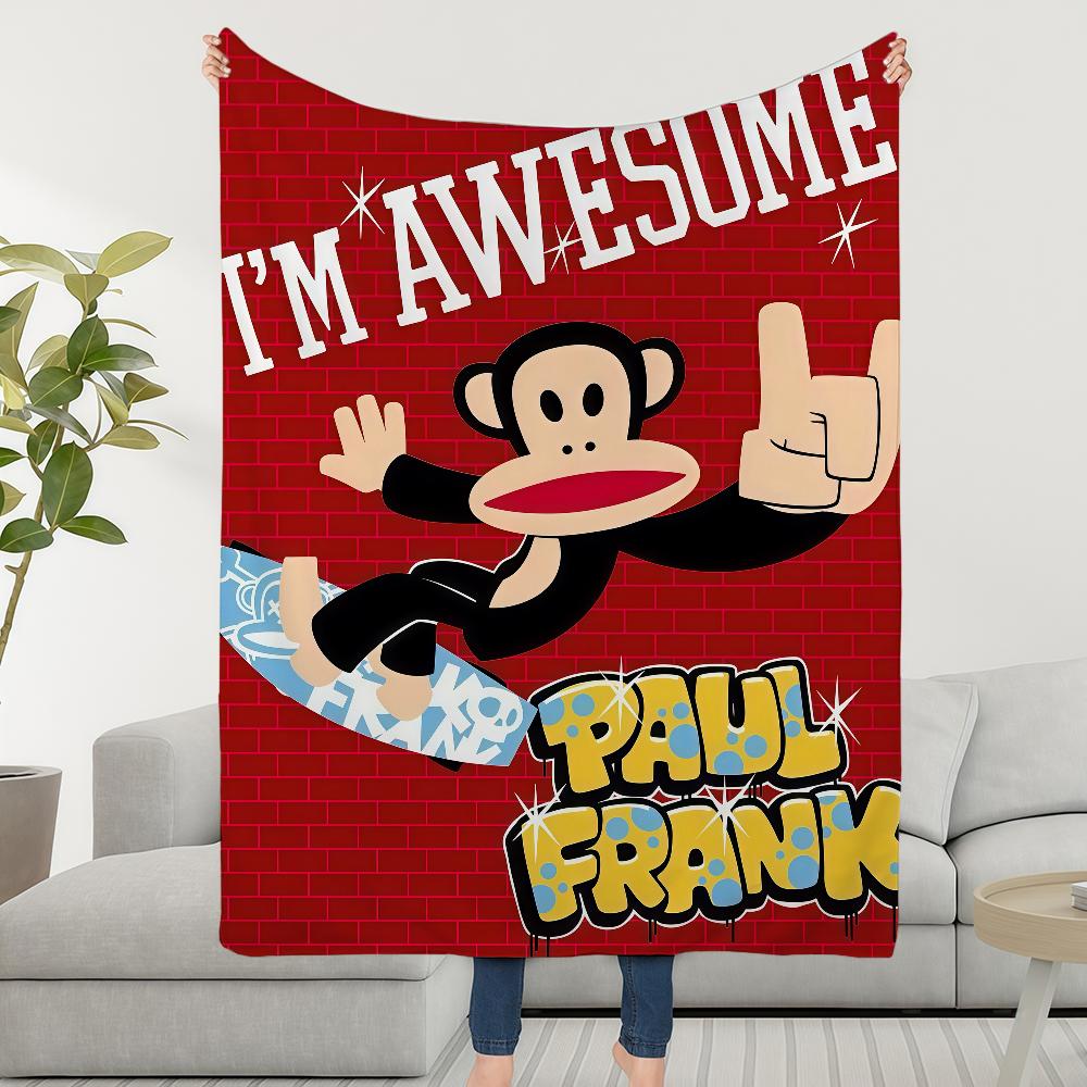 

P-PaulS F-FrankS Industries Blanket Throw Super Cosy Plush Living Room Sofa Couch Childish Birthday Gifts 75cmx90cm