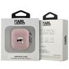 Karl Lagerfeld Kla2Pgkipp Airpods 1/2 Cover Pink/Pink Monogram Karl Head