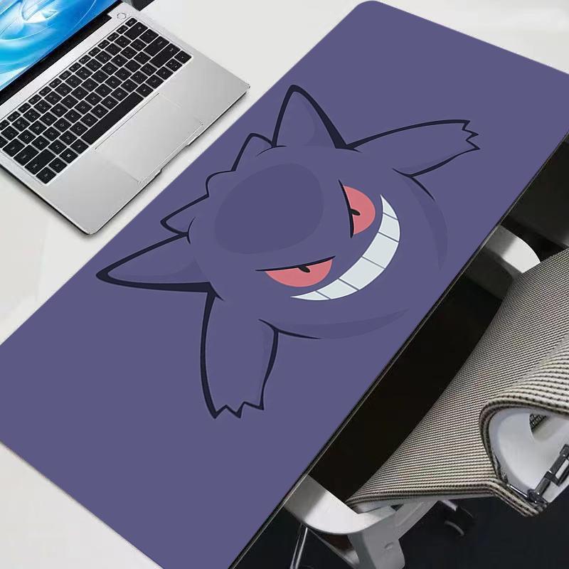 Mouse Pad Anime Gamer Large XXL Tablet Varmilo Keyboard Carpet Kawaii Gaming Gengar Pokemon Pikachu Accessories Mousepad