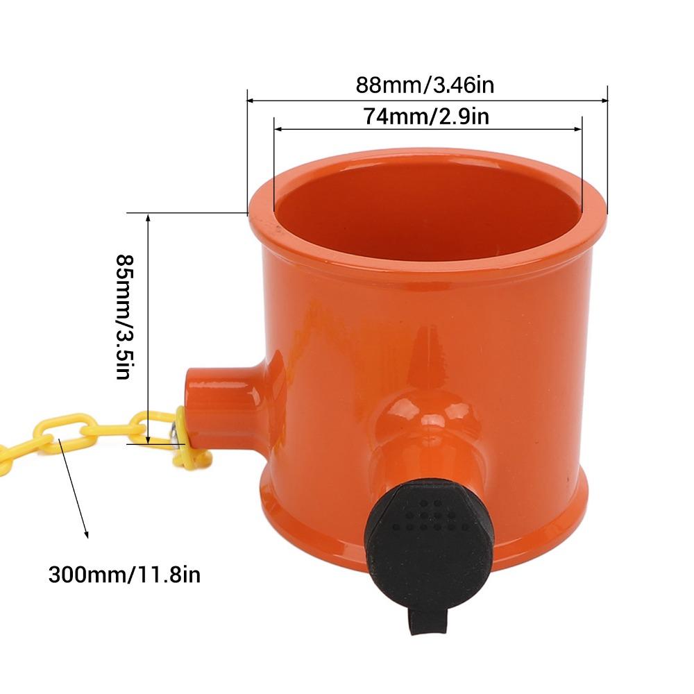 Wheel Lock Orange 5th Wheel Lock With 2 Keys Versatile Fifth Wheel Hitch Lock Trailer Wheel Pin Lock Trailer Safety