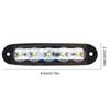 Trailer Marker LED Light Front Rear LED Side Marker Lights Waterproof LED Truck Side Marker Lights Clearance Indicator Lamp