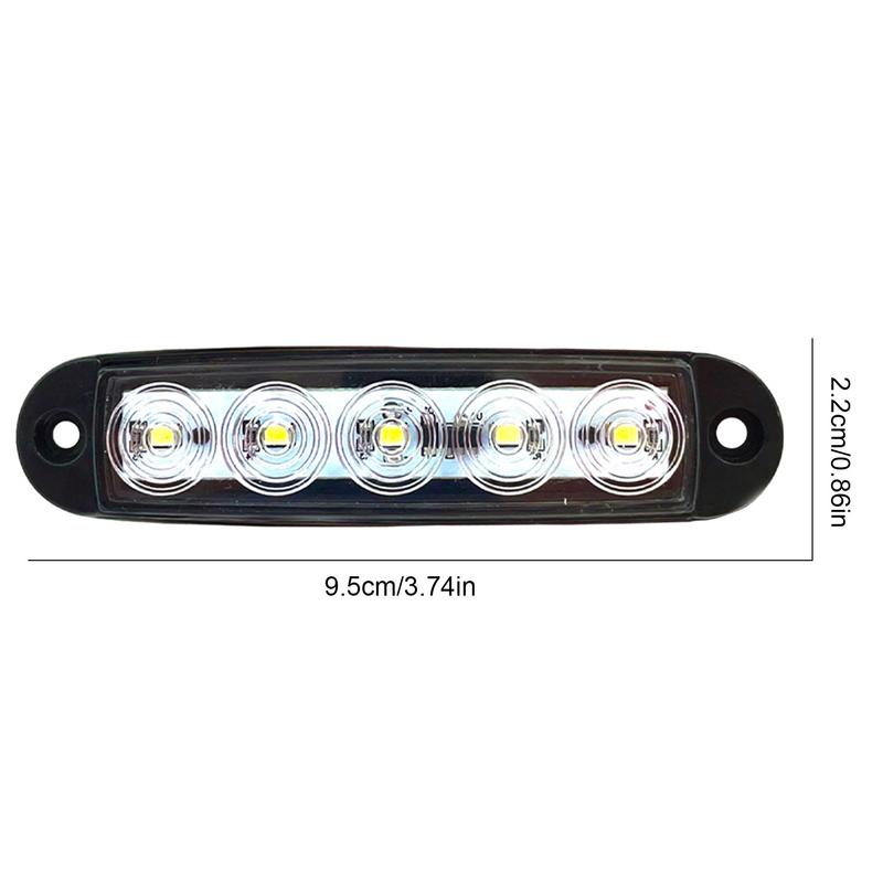 Trailer Marker LED Light Front Rear LED Side Marker Lights Waterproof LED Truck Side Marker Lights Clearance Indicator Lamp